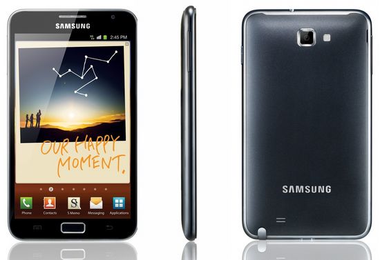 Обзор смартфона Samsung Galaxy Note Samsung galaxy note